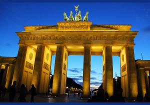 Brama Brandenburska - ulubione miejsce obchodów Dnia Jedności Niemiec 