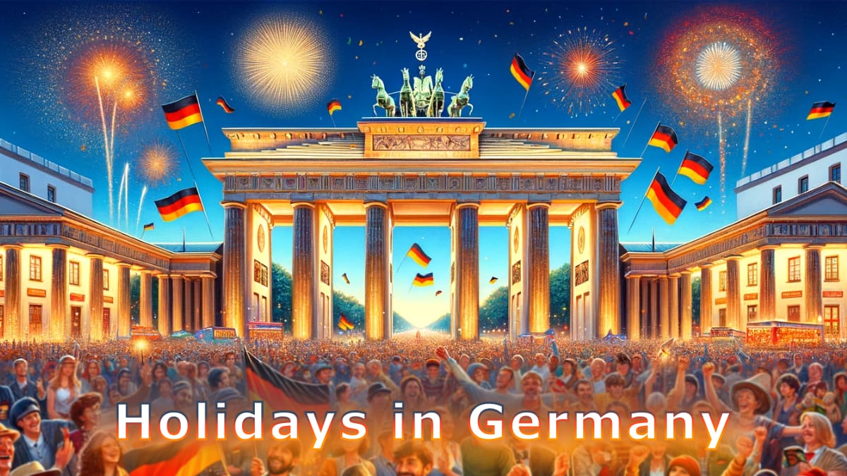 Number of holiday days in Germany by years and by states 2023, 2024, 2025