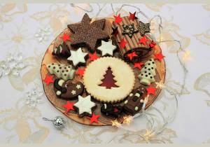 A special dessert for the New Year's Eve, Christmas cookies