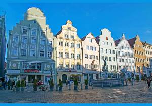 Аугсбург, городская площадь