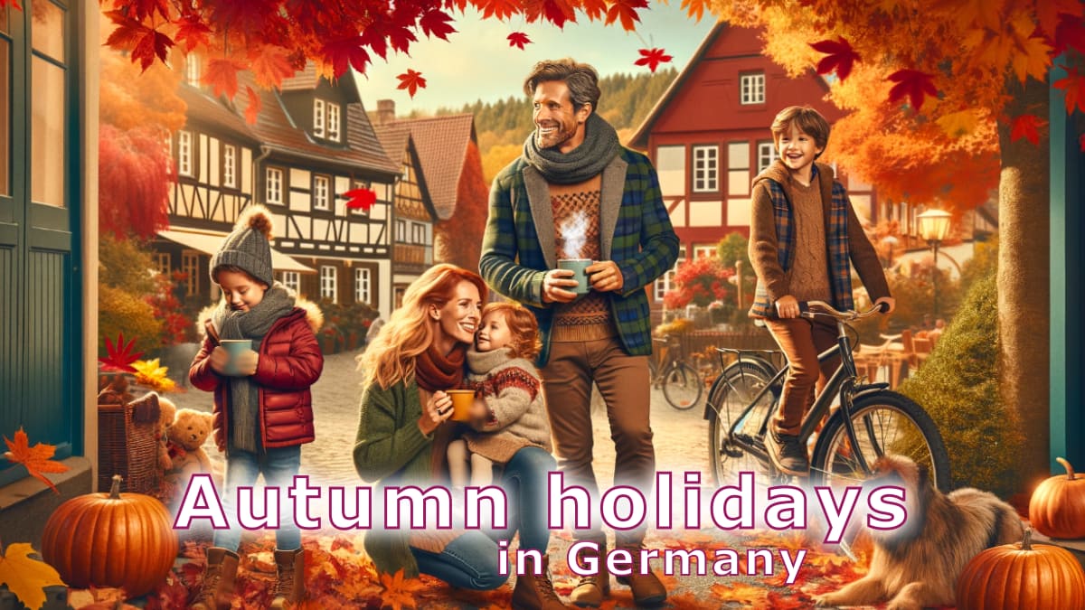 Autumn vacations in Germany 2023, 2024, 2025