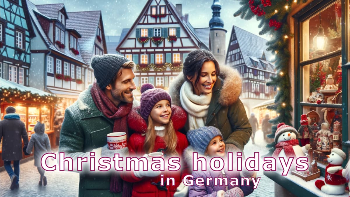 Christmas holidays in Germany 2023, 2024, 2025