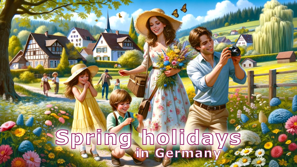 Весенние каникулы в Германии на 2023, 2024, 2025 годы
