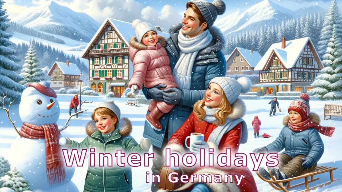 Winter vacations in Germany 2023, 2024, 2025